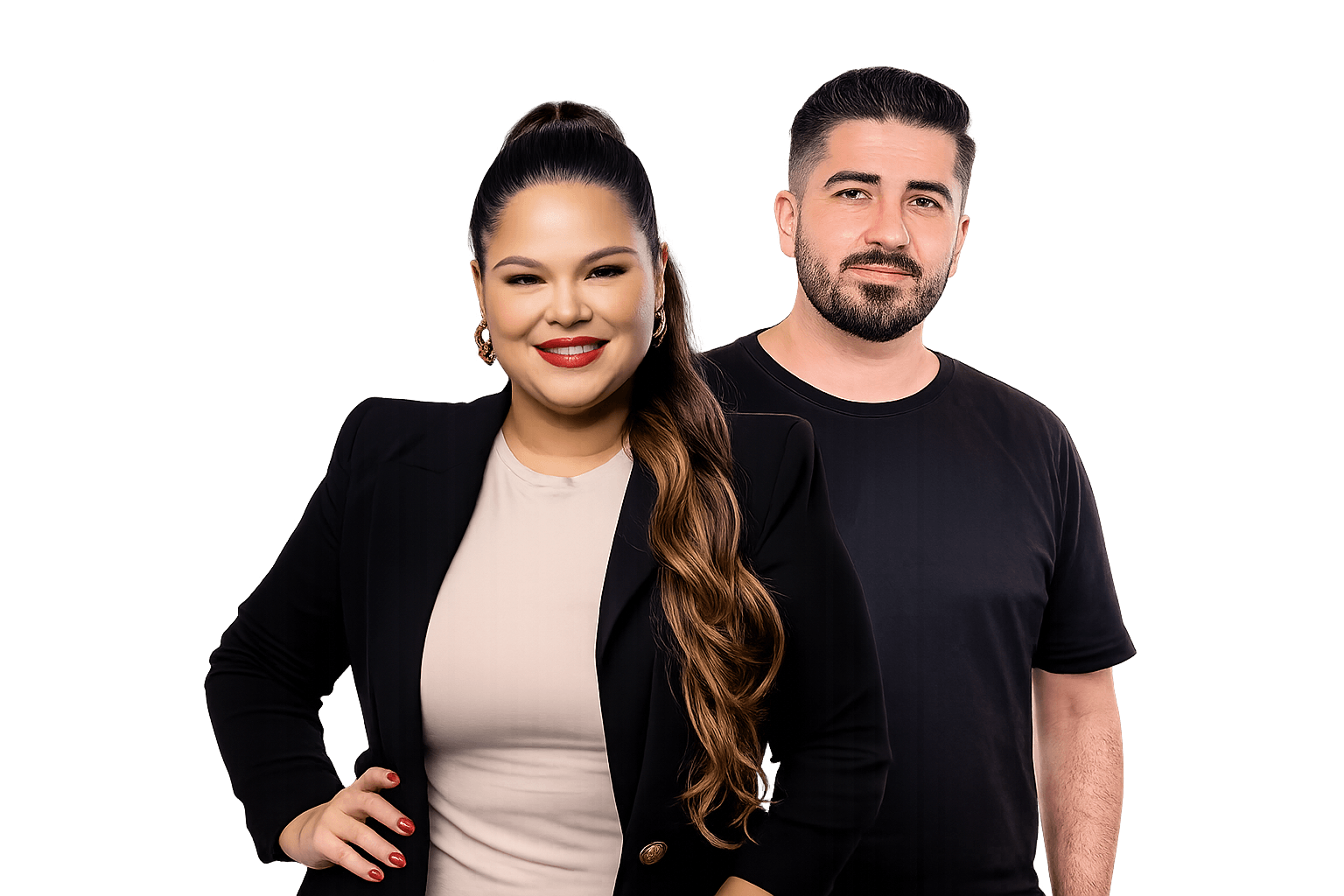 Simony Santana e Richard Rodrigues
